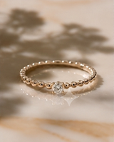 Dainty Diamond Promise Ring