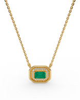 Nell Emerald Necklace