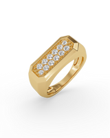 Amie Diamond Unisex Ring