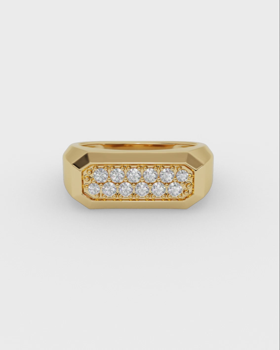 Amie Diamond Unisex Ring