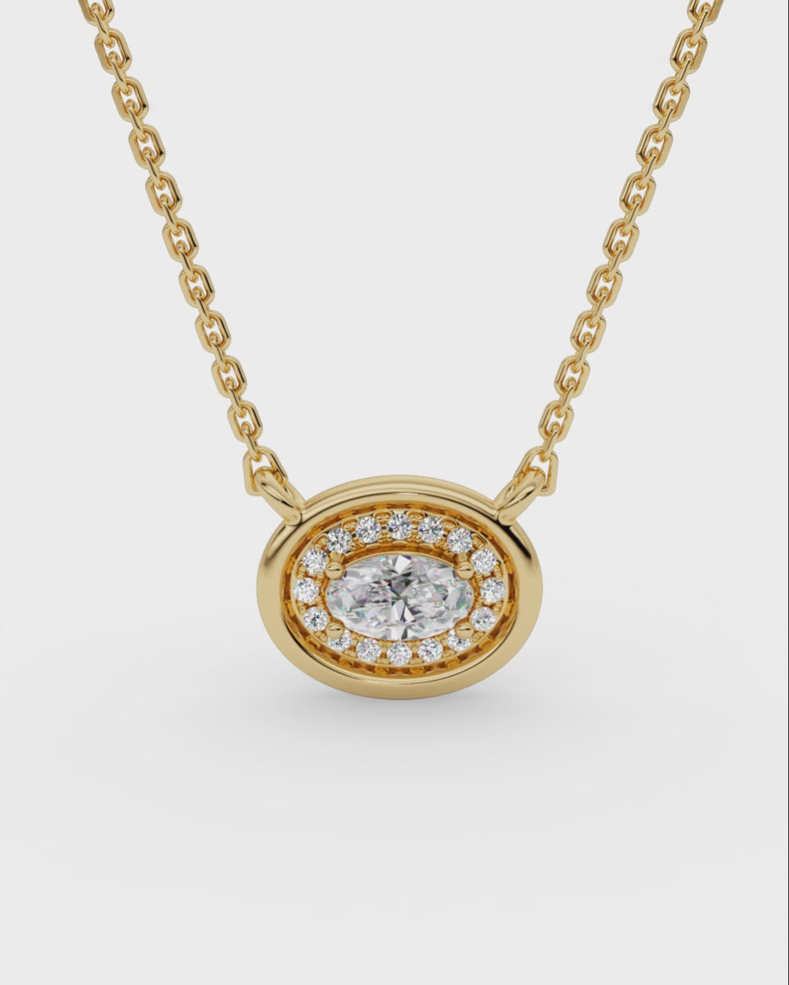 Nell Oval Necklace